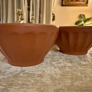 Anthropologie Terracotta Bowls